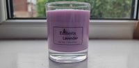 Hand-poured lavender aromatherapy candle in 20cl jar