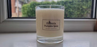 Pumpkin Spice aromatherapy candle made with natural ingredients for fall